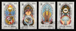 Vatican 1997 : Timbres Yvert & Tellier N° 1079 - 1080 - 1081 Et 1082 Oblitérés - Used Stamps