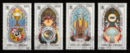 Vatican 1997 : Timbres Yvert & Tellier N° 1079 - 1080 - 1081 Et 1082 Oblitérés - Gebraucht