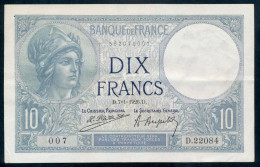 10 Francs 1926 Fay- F.06-10 SUP - 10 F 1916-1942 ''Minerve''