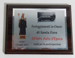 50044 Targa - Festeggiamenti In Onore Di Santa Fara - Sfilata Auto D'Epoca 2011 - Voitures