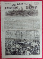 THE ILLUSTRATED LONDON NEWS 1196 MARCH 28,1863 PRINCE AND PRINCESS OF WALES - Autres & Non Classés