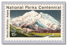USA 1972 Alaska Mount McKinley 6190m Denali Wapiti Mountains Berge Montagnes Montagne MNH ** - Nuovi