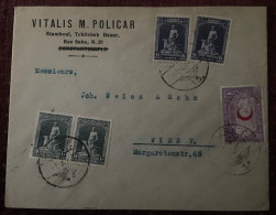 TURKEY,TURKEI,TURQUIE , ISTANBUL TO AUSTRIA ,WIEN ,1930 COVER - Briefe U. Dokumente