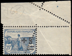 ** FRANCE - Poste - 165, Cdf, Double Piquage + Un Diagonal: +5 Sur 25c. Orphelins - Unused Stamps