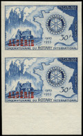 ** ALGERIE - Poste - 328a, Paire Non Dentelée: 30f. Rotary - Other & Unclassified
