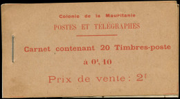 ** MAURITANIE - Carnets - C21, Carnet De 20 Timbres à 0.10 Rose Et Orange, Gomme Coloniale - Otros & Sin Clasificación