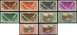 ** OCEANIE - Poste - 140/49, Complet 10 Valeurs, Luxe: France Libre - Other & Unclassified