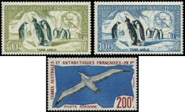 ** TERRES AUSTRALES - Poste Aérienne - 2/4, Manchots Et Albatros - Other & Unclassified