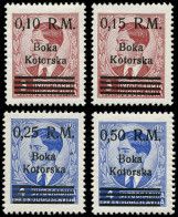 ** ALL. 39/45 - KOTOR - Poste - Michel 7/10, Complet - Besetzungen 1938-45