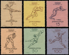** YOUGOSLAVIE - Poste - 611/16, Jeux Olympiques D'Helsinki 1952 - Sonstige & Ohne Zuordnung