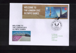 Great Britain 2012 Olympic Games London  Welcome To Olympic Games Interesting Letter - Estate 2012: London