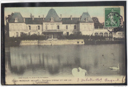 33180 . MARGAUX .  CHATEAU D ARSAC ET SON LAC  - Margaux