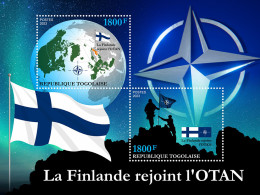 Togo  2023 Finland Joins NATO (234) OFFICIAL ISSUE - NATO
