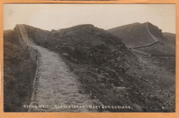 Housesteads Hadrian's Wall Northumberland 1910 Real PhotoPostcard - Sonstige & Ohne Zuordnung