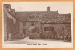 Sulgrave Manor England 1920 Postcard - Northamptonshire