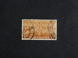 INDE INDIA YT 67 OBLITERE - LUTTE CONTRE LA MALARIA PALUDISME - Used Stamps