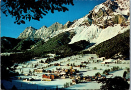 44775 - Steiermark - Ramsau , Am Dachstein , Panorama Im Winter - Gelaufen  - Ramsau Am Dachstein