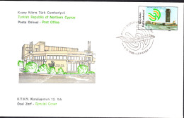 KK-070 NORTHERN CYPRUS AIRLINES F.D.C. - Cartas & Documentos