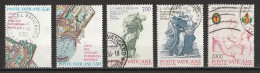 Vatican 1986 : Timbres Yvert & Tellier N° 788 - 791 - 797 - 798 Et 799 Oblitérés. - Gebraucht