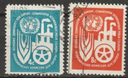 UNO New York 1959 Mi-Nr.78 - 79 O Gestempelt ECE ( 4219) Günstiger Versand - Used Stamps