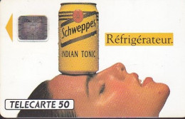 F287 - 08/1992 - SCHWEPPES " Réfrigérateur " - 50 SC4 - 1992