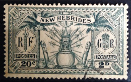 NOUVELLES HEBRIDES                      N° 93                      OBLITERE - Used Stamps