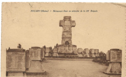 Souain : Monument élevé En Mémoire à La 28ème Brigade (Editeur Maurice, Suippes) - Saint Remy En Bouzemont