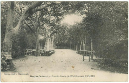 ROQUEFAVOUR (13) – Grande Avenue De L’Etablissement Arquier. Edition Agnel, Photo Garnier. - Roquefavour