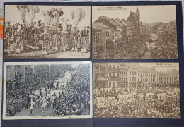 BINCHE CARNAVAL, GILLES  / 9 CARTES EDITION BELGE - Binche