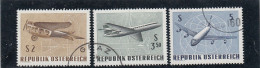 Autriche - Année 1968 - Obl. - PA - N°YT 63 à 65 - Expo Aérophilathélique Intern "Ifawien" - Gebraucht