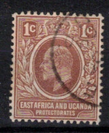 AFRIQUE ORIENTALE BRITANNIQUE + OUGANDA      1907    N°  124     Oblitéré - Britisch-Ostafrika