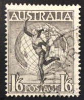 1949 - Australia - Hermes & Globe - Used - Usados