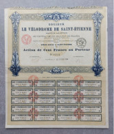 Le Vélodrome De Saint-Etienne - 1924 - Deportes