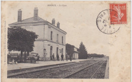 DEUX SEVRES BRIOUX  SUR BOUTONNE LA GARE - Brioux Sur Boutonne