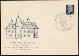 RDA - Entier Postal Privé / DDR - Umschlage Mi.Nr. PU 14 - D2/007a SSt 30-3-1968 - Briefomslagen - Gebruikt