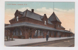 Icr Railway Station Amherst Nova Scotia Canada NS Train - Autres & Non Classés