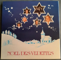 Coffret De 4 Disques Vinyles "Noël Des Vedettes", 33 Tours Stéréo. PATHE MARCONI, EMI, Sélection Du Reader's Digest 1974 - Collections Complètes