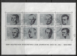 1964  20. Jahrestag Des Deutschen Widerstandes 20. Juli 1944 - 1959-1980