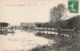 Vue Du Lac De Vigneux Peche Pecheurs - Vigneux Sur Seine