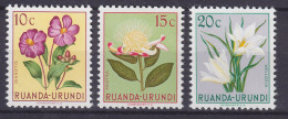 Ruanda-Urundi 1953 Mi. 133-125 Flora, MNH** (2 Scans) - Neufs