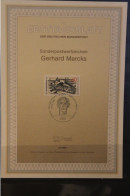 Deutschland 1989, ETB 9/1989: Gerhard Marcks, MiNr 1410 - 1981-1990