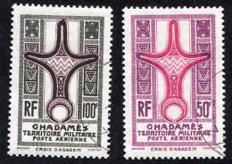 Colonie Française, Ghadames PA N°1/2 Oblitérés, Qualité Très Beau - Used Stamps