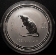 Australia - 1 Dollar 2007 - Anno Del Topo - UC# 210 - Silver Bullions