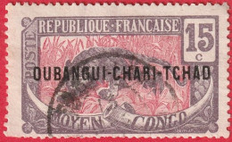 N° Yvert&Tellier 6 - Colonie Fse - Afrique (Oubangui) (1915-1918) - (O - Oblitéré) - Oblitérés