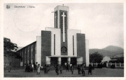 BURUNDI - Usumbura - L'église - Animé - Carte Postale Ancienne - Burundi