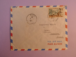 DE6 AOF BELLE LETTRE   1942 PETIT BUREAU SAN A EYMET  FRANCE +  +AFFR. INTERESSANT+++ - Lettres & Documents