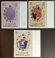 Brunei 1981 Royal Wedding MNH - Brunei (...-1984)