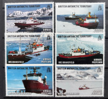 British Antarctic Territory 2011 Used - Research Ships - Oblitérés