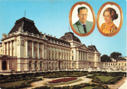 BELGIQUE - Bruxelles - Palais Royale - Roi Baudouin Et La Reine Fabiola - Colorisé  - Carte Postale - Monumentos, Edificios