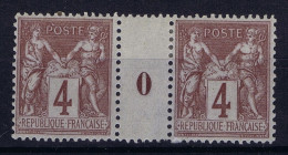 France Yv Nr 88 Millésime   Part ** Et Part * (MNH/MH) - Millésimes